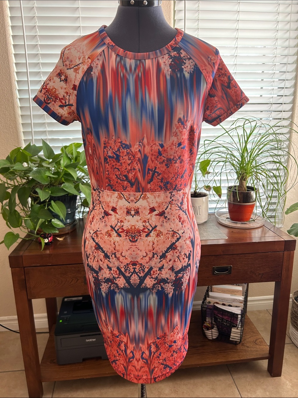 ZARA Scuba Dress S-M